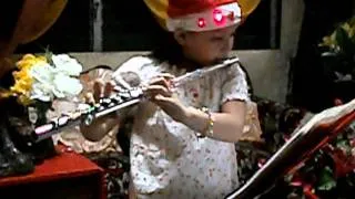 Frosty The Snowman-Flute by Mary Icyl Nicolette Gabales @ 6 yo