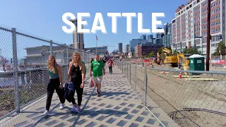 Seattle Waterfront 🇺🇸 Walk 2023