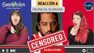 ¡CON LOS PELOS DE PUNTA! Reacción de Eurovisión 2024 | Slimane - Mon Amour (Francia)🇫🇷