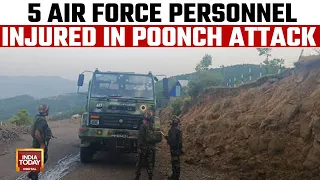 IAF Convoy Attacked By Terrorists In J&K; Few Jawans Injuried; Local RR Unit At Terror Attack Site