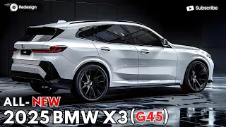 2025 BMW X3 (G45) Unveiled  - Most Anticipated SUV !!