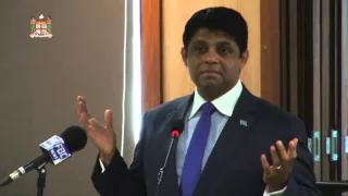 Fijian Attorney-General, Aiyaz Sayed-Khaiyum opens International Customs Day.