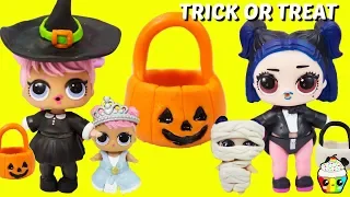 LOL Surprise Dolls TRICK OR TREAT Lil Sisters Halloween Costumes