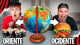 COMIDA ORIENTAL VS COMIDA OCIDENTAL