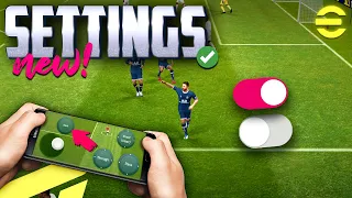 eFootball Mobile • BEST SETTINGS • Controls, graphics, gameplay