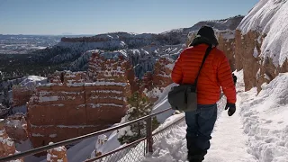 A Winter's Day in Bryce Canyon ~ 4K