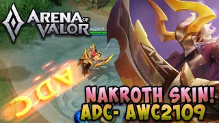 NAKROTH: MECHA TEMPLAR - FL.ADC (NEW SKIN) | S SKIN W/ SOUND | AOV | ROV | LiênQuânMobile | 傳說對決