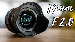 Pergear 12mm f2 Lens Review for Sony a6000 (Sigma 16mm Comparison)