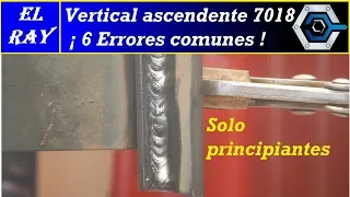 How to weld 7018 Vertical Up Stick Welding Technique