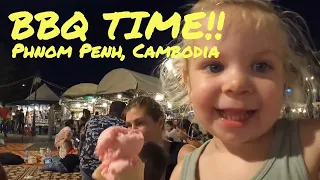 Phnom Penh Night Market BBQ | Phnom Penh, Cambodia