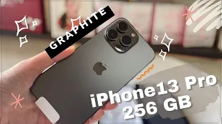 aesthetic New iPhone 13 Pro Graphite + accessories