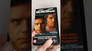 Tasties Recommends Jeff Bridges Tim Robbins 00's Thriller Arlington Road VHS Tape #shorts