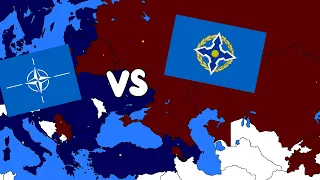 Nato vs Russia and CSTO | Mapped