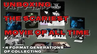 UNBOXING: THE EXORCIST 4K STEELBOOK COLLECTORS EDITION + 4 FORMAT GENERATIONS OF COLLECTING