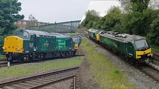 ROG 37608 'Andromeda' Hauls Brand New 93001 Through Water Orton, 0Q26 20/5/24