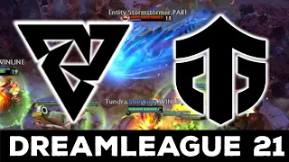 SUPPORT MUERTA !! ENTITY vs TUNDRA ESPORTS - DREAMLEAGUE S21 DOTA 2