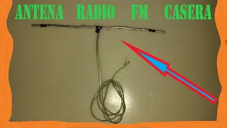 ¿COMO HACER? ANTENA RADIO FM CASERA📻 FACIL DE HACER ANTENA RADIO 🎶