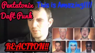 Daft Punk Mash up - Pentatonix - REACTION