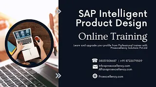 SAP Intelligent Product Design Online Training with Industry Experts | Certifications