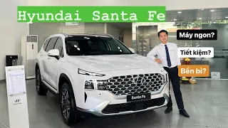 Tiết kiệm, mạnh mẽ, SUV phù hợp cho gia đình, giá lại còn được ưu đãi - Hyundai Santa Fe 2024