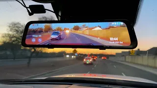 REXING M2 Smart BSD ADAS Dual Mirror Dash Cam