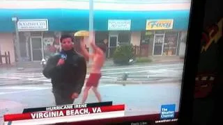 Naked Dude on the Weather Channel