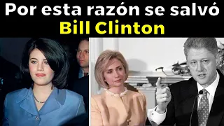 La verdad de lo que pasó con BILL CLINTON y El Escándalo LEWINSKY