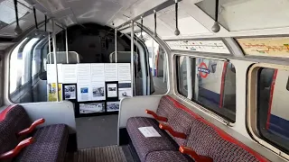 Victoria Line 1967 Stock Carriage 3049 Interior at Walthamstow Pumphouse Museum Part 2 - 09/04/2023