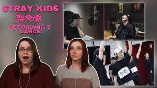 Stray Kids [INTRO "樂-STAR"]  Part 2 & 3 : Recording + Dance Practice Reaction