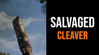 Dying Light Game Salvaged Cleaver DLC Weapon From Rust Bundle Showcase