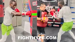 TERENCE CRAWFORD SHOWS ERROL SPENCE “STAY READY” TRAINING; FIRST LOOK INSIDE CAMP FOR POTENTIAL WAR