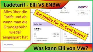 Neuer Ladetarif - Elli - Ionity für 35 Cent/KWH - Wir rechnen und vergleichen mit ENBW
