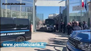 8 Marzo. Polizia Penitenziaria durante le rivolte nelle Carceri.