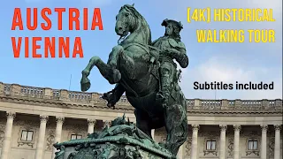 [4K] Austria Vienna, Historical commentary / Just look and you good to go! / night photo view points