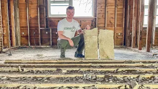 Restoring A $7,000 Mansion: Original Tile Floor Removal
