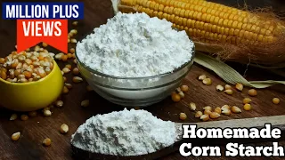 How to Make CORNSTARCH At Home | Homemade Cornflour Recipe