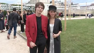 Charlie Heaton and Natalia Dyer at the Christian Dior Couture Spring Summer 2019 Cruise Collection i