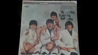 Stereo Beatles Yesterday and Today 2nd State Butcher Cover Being Professionally Peeled