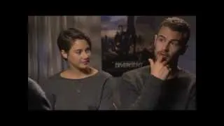 Divergent Interview With Shailene Woodley and Theo James