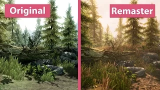 Skyrim – Special Edition Remaster vs. Original on PS3 Trailer Graphics Comparison