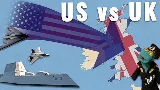 Could US military conquer UK if it wanted to? (2019)