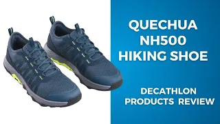 NH500 Breathable hiking shoe ASMR overview #decathlon #quechua