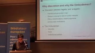 5 - Session 5 - Democracy and accountability in the EU: the role of the European Ombudsman