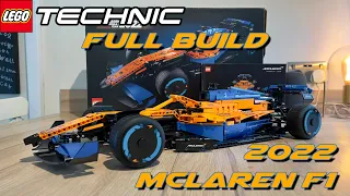 Technic Lego 2022 McLaren F1 Car 42141 | Full Build