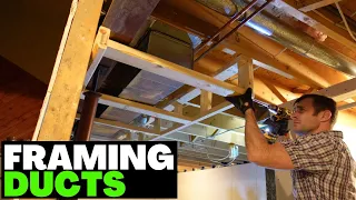 Framing Around Duct Work