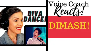 DIVA DANCE - Dimash Kudaibergen ( The world best singer ) Vocal Coach Reacts & Deconstructs