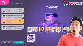 OMG😱 I Get 4000 T Gems & Unlock All Hero Free in T3 Arena