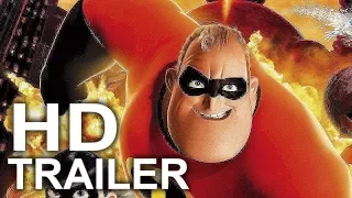 The Incredibles 2 - First Trailer (2018) Disney Pixar Animated Movie