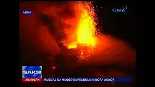 Phivolcs: Mga aktibidad ng Mayon, indikasyong patuloy ang pag-akyat ng magma sa bunganga ng bulkan