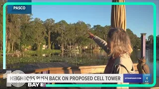 Pasco County neighbors push back on proposed cell phone tower
